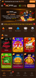  HC777 Game